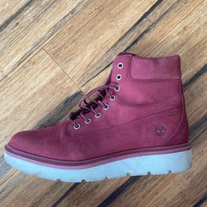 Red Timberland Boots